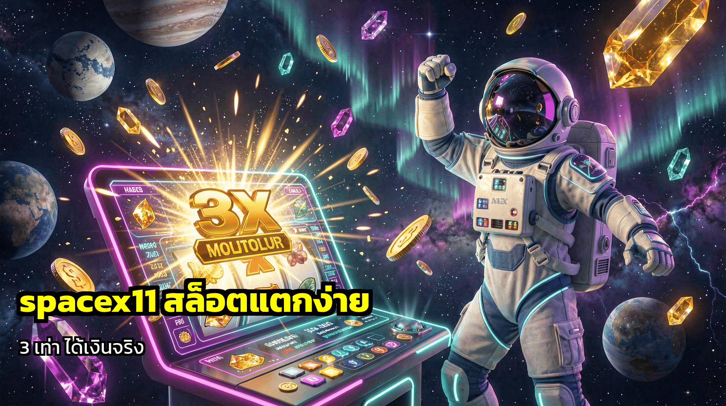 spacex11 สล็อตแตกง่าย