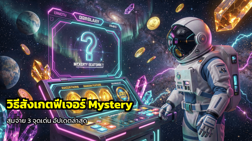 วิธีสังเกตฟีเจอร์ Mystery สุ่มจ่าย
