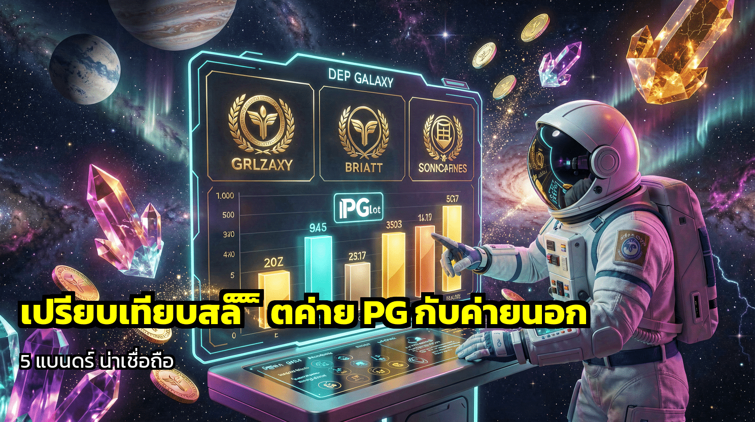 เปรียบเทียบสล็อตค่าย PG กับค่ายนอก