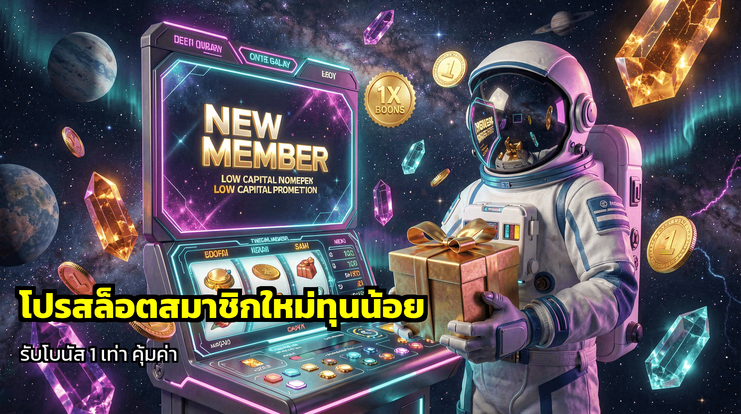 โปรสล็อตสมาชิกใหม่ทุนน้อย